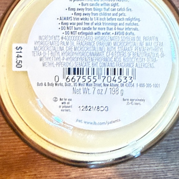 Bath & Body Works Scented Candle Collection: Cotton Candy Champagne NWT - Picture 6 of 6